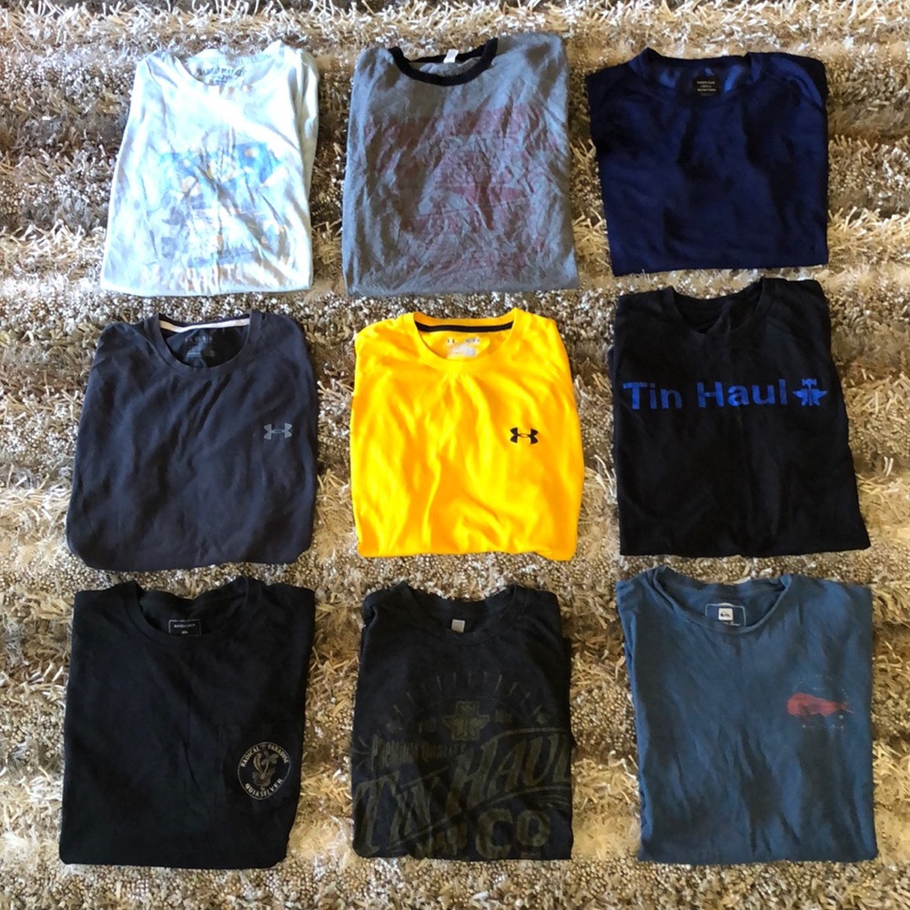 9 shirts for $20